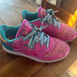 Reebok Kids' Pink and Teal Shoes